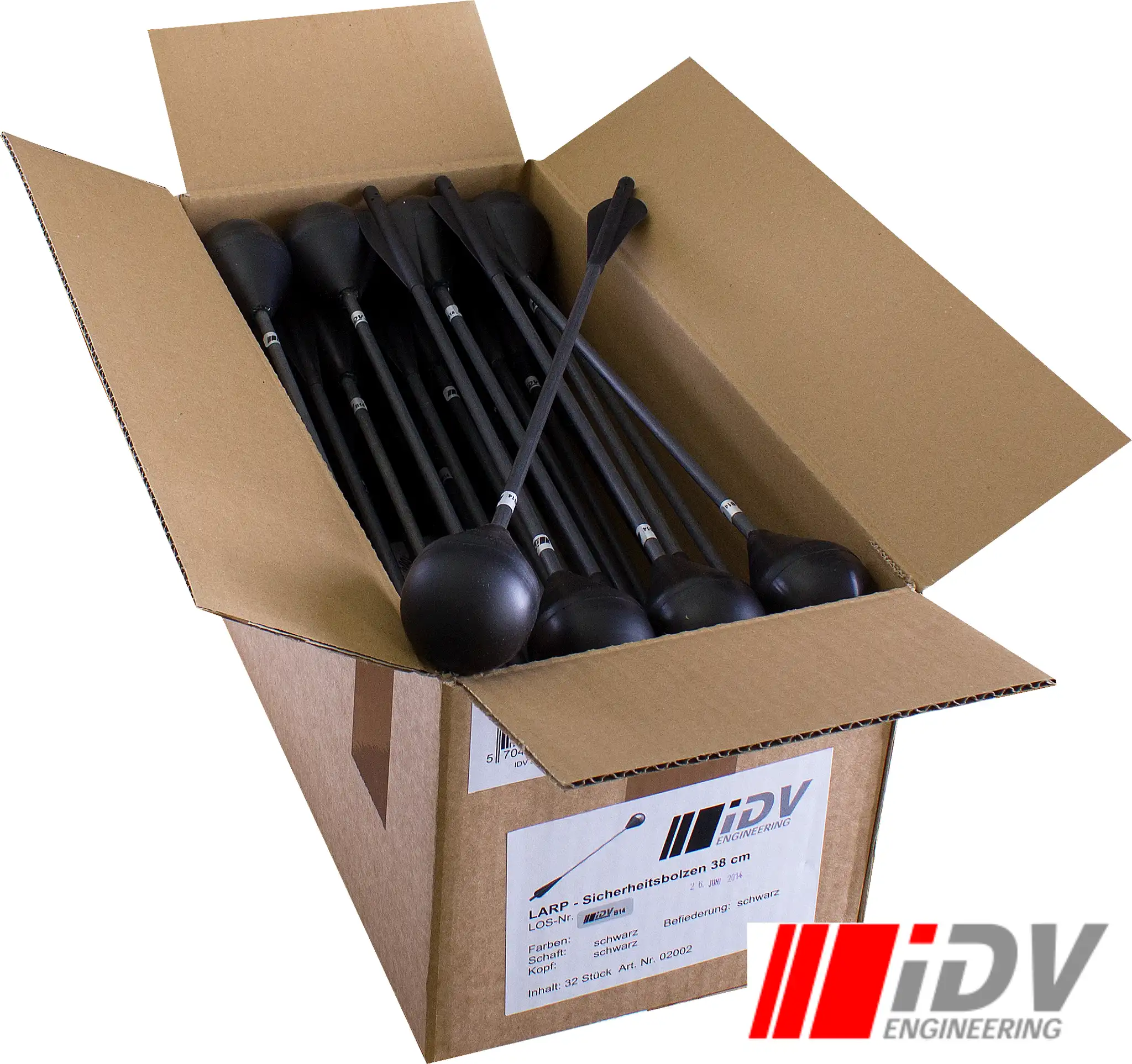 Bolt - Round Head - 15" - Black/Black - Image 4