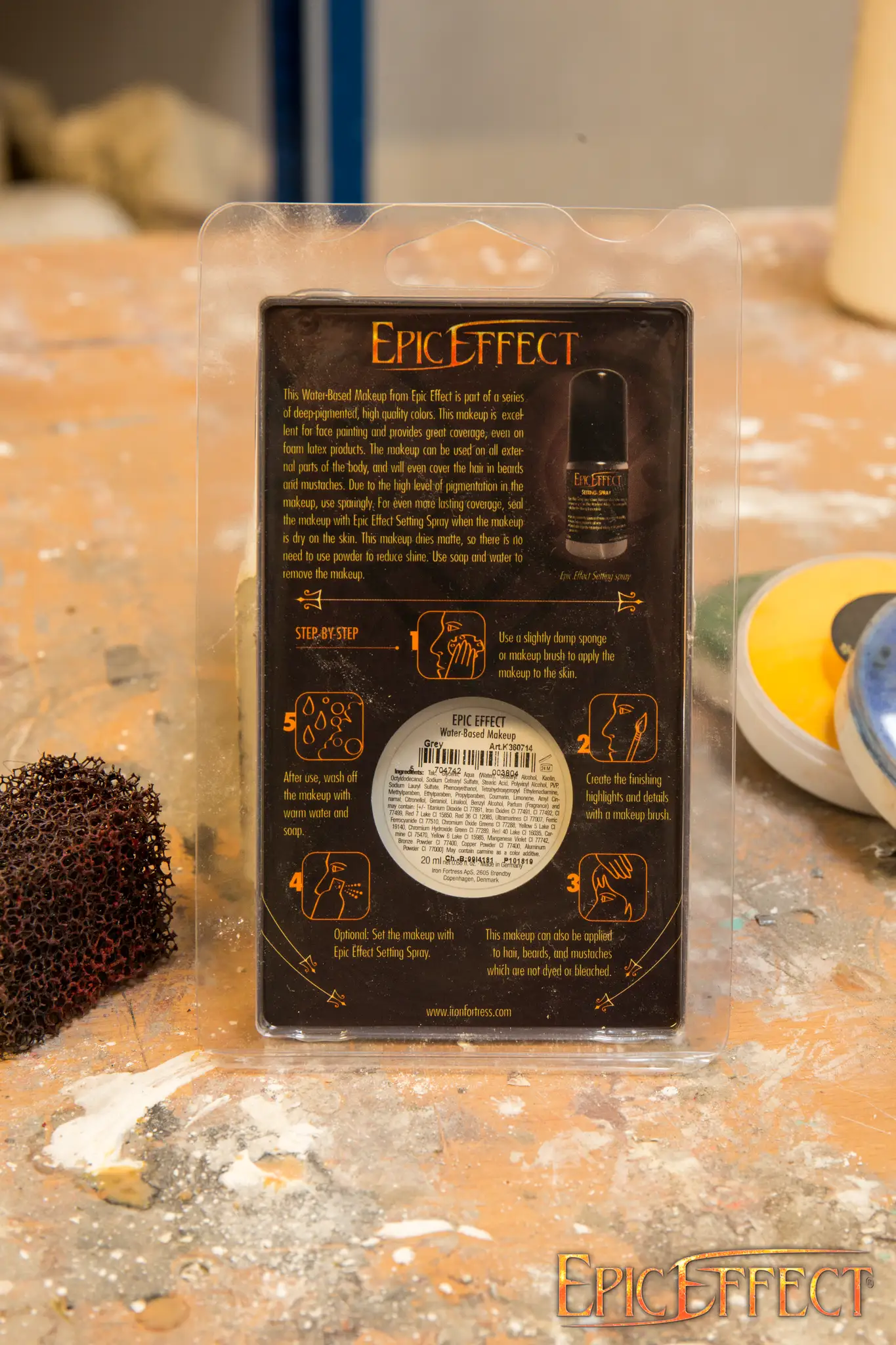 Water Based Make Up - Bordeaux - Image 2