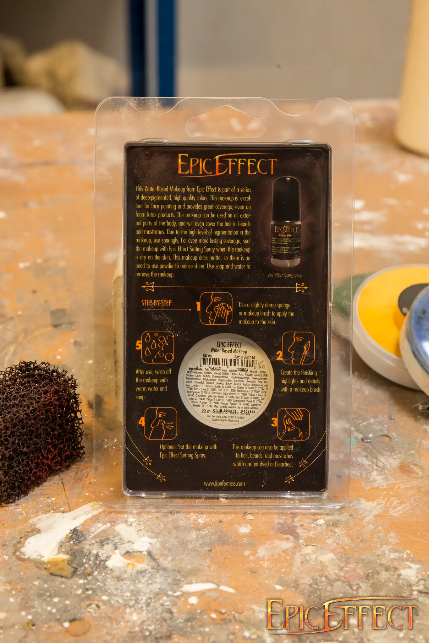 Water Based Make Up - Black - Image 2