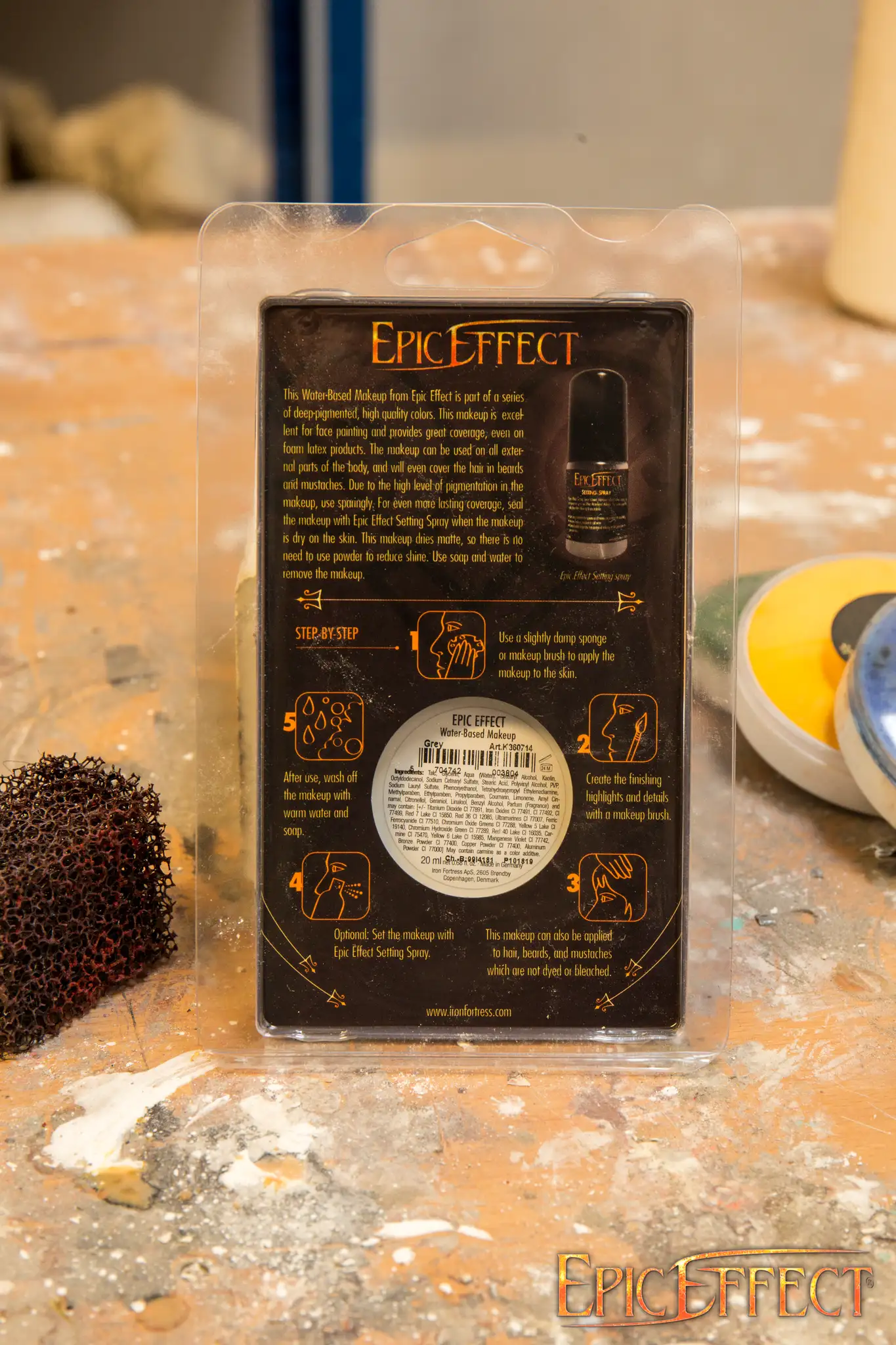 Water Based Make Up - Brown - Image 2